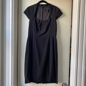 White House Black Market Black Midi Dress